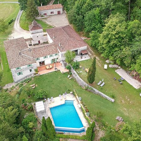 ホテル Manoir Le Moulinal47 - Vue Panoramique Courbiac エクステリア 写真