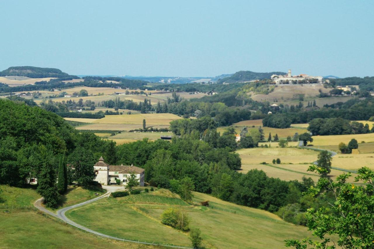 ホテル Manoir Le Moulinal47 - Vue Panoramique Courbiac エクステリア 写真