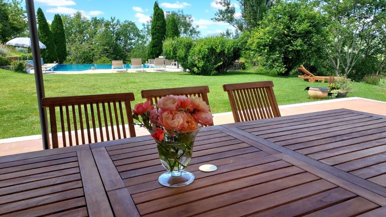 ホテル Manoir Le Moulinal47 - Vue Panoramique Courbiac エクステリア 写真