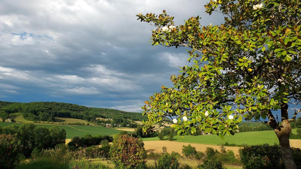 ホテル Manoir Le Moulinal47 - Vue Panoramique Courbiac エクステリア 写真