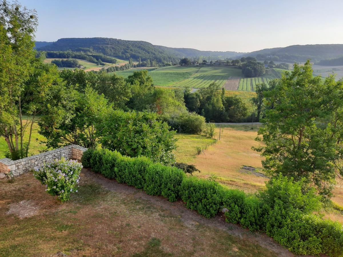 ホテル Manoir Le Moulinal47 - Vue Panoramique Courbiac エクステリア 写真
