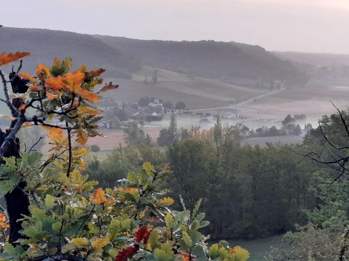 ホテル Manoir Le Moulinal47 - Vue Panoramique Courbiac エクステリア 写真