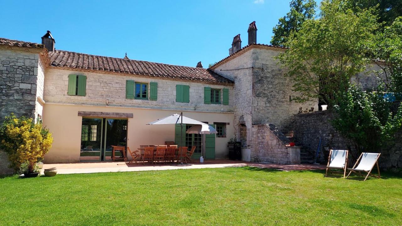 ホテル Manoir Le Moulinal47 - Vue Panoramique Courbiac エクステリア 写真