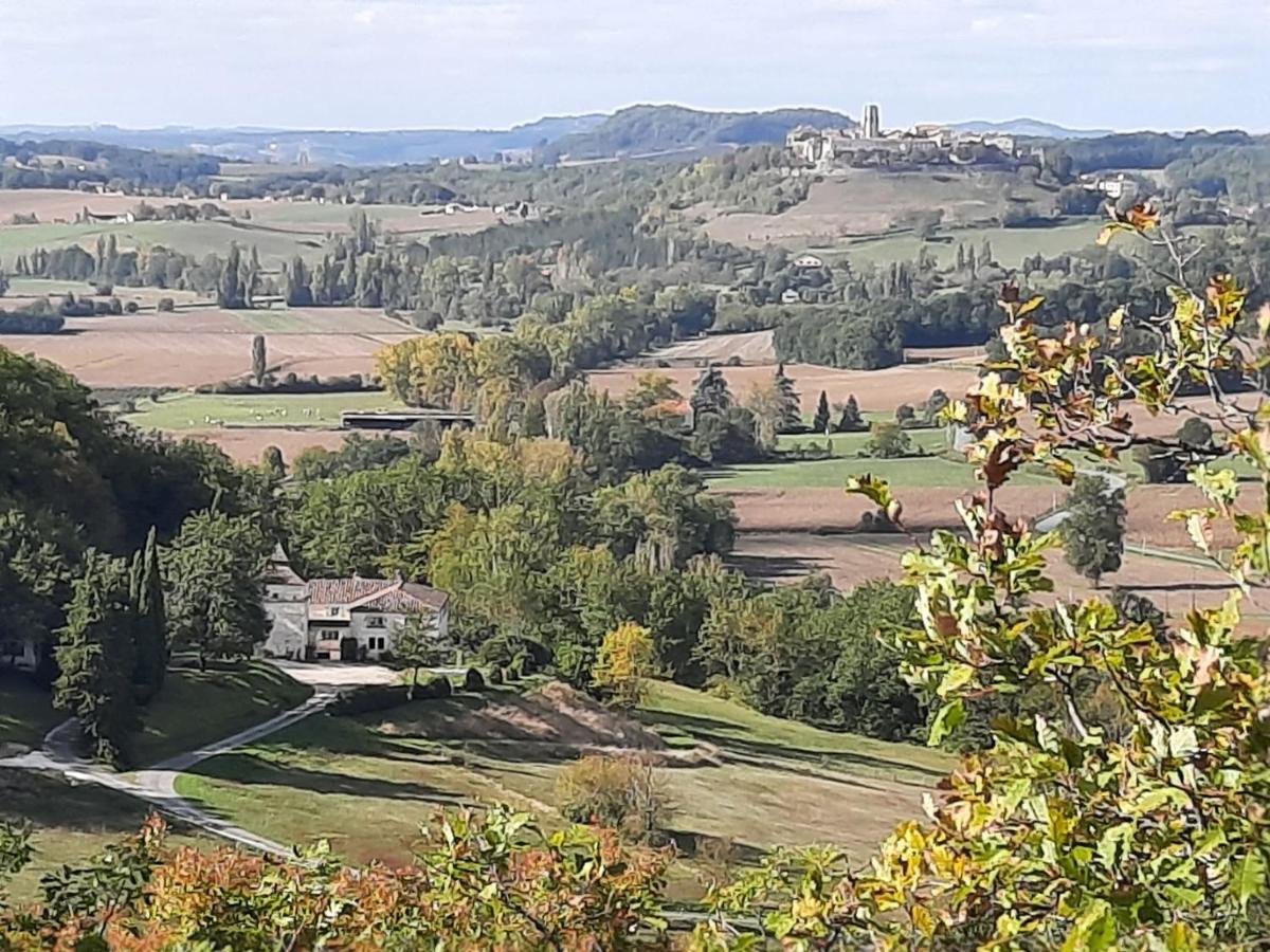 ホテル Manoir Le Moulinal47 - Vue Panoramique Courbiac エクステリア 写真