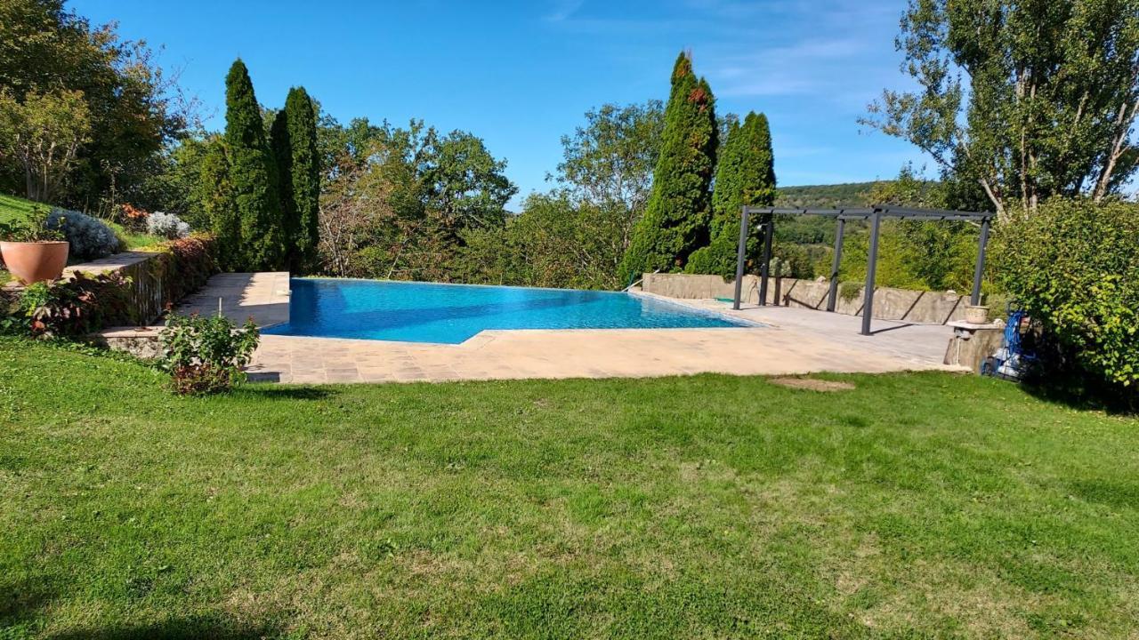 ホテル Manoir Le Moulinal47 - Vue Panoramique Courbiac エクステリア 写真