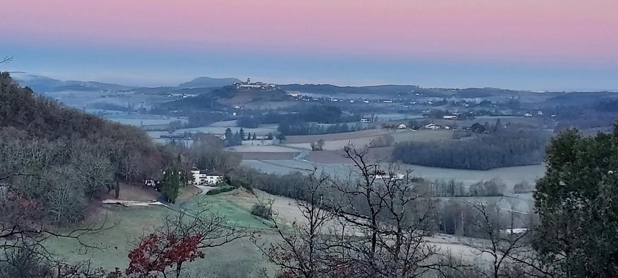 ホテル Manoir Le Moulinal47 - Vue Panoramique Courbiac エクステリア 写真