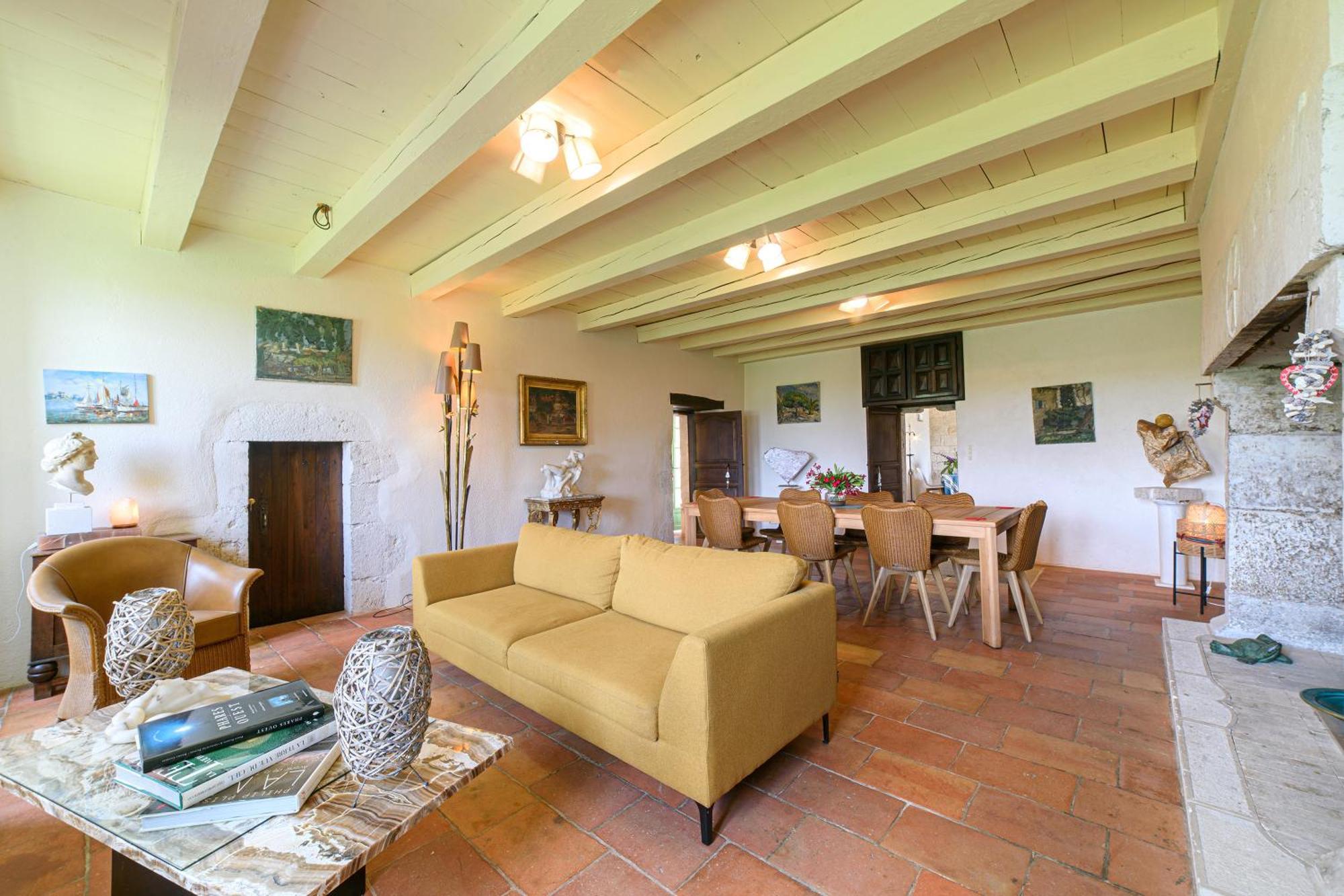 ホテル Manoir Le Moulinal47 - Vue Panoramique Courbiac エクステリア 写真