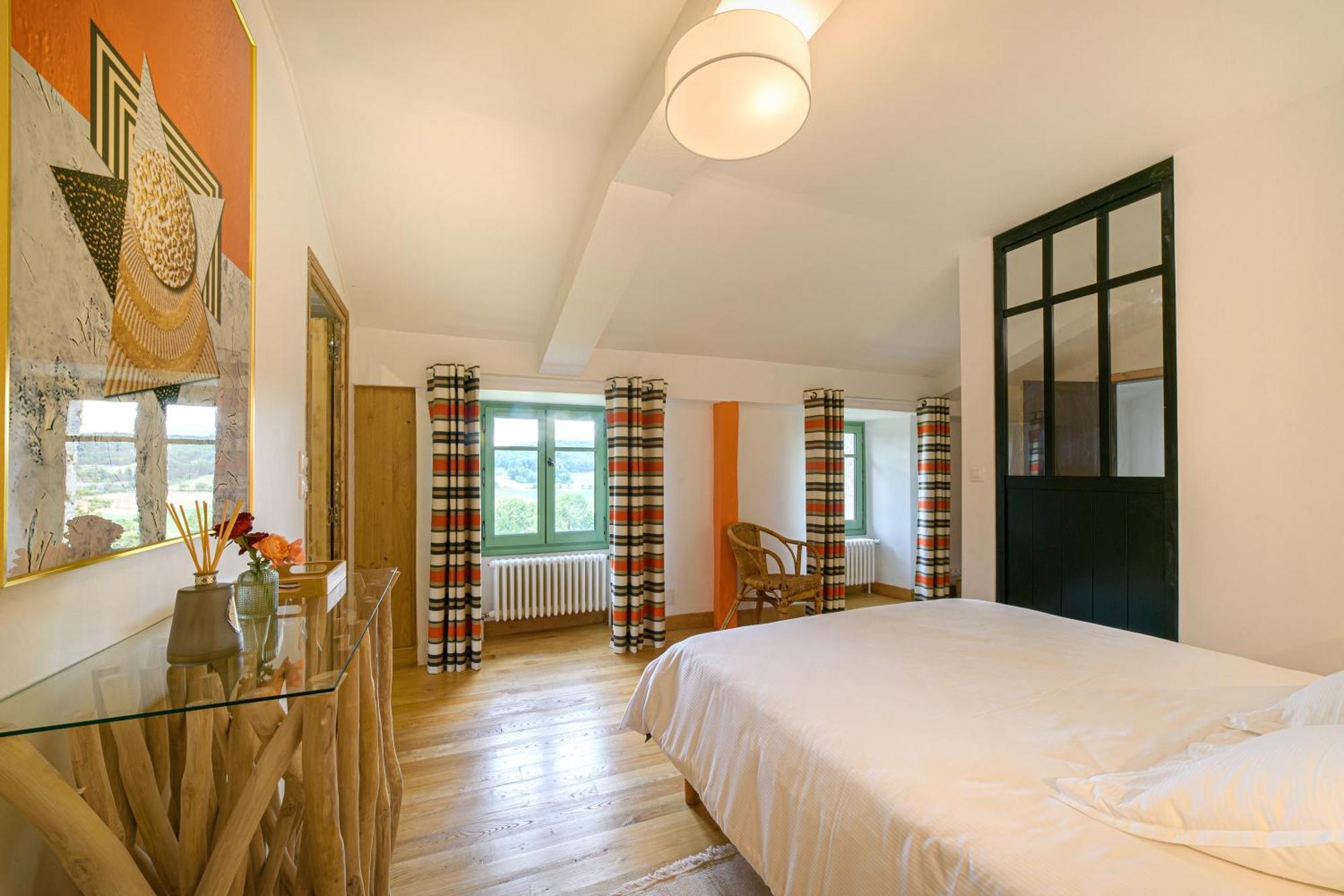 ホテル Manoir Le Moulinal47 - Vue Panoramique Courbiac エクステリア 写真